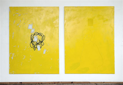 Gianni Dessì, Dittico, palazzo Binelli